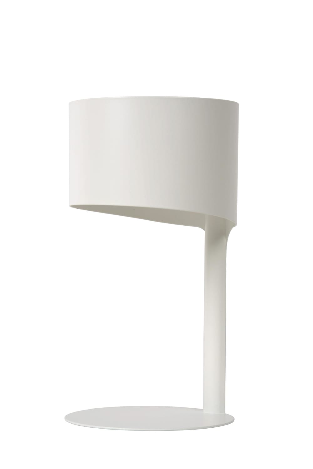 Lampe de table en métal blanc - Maisons du Monde