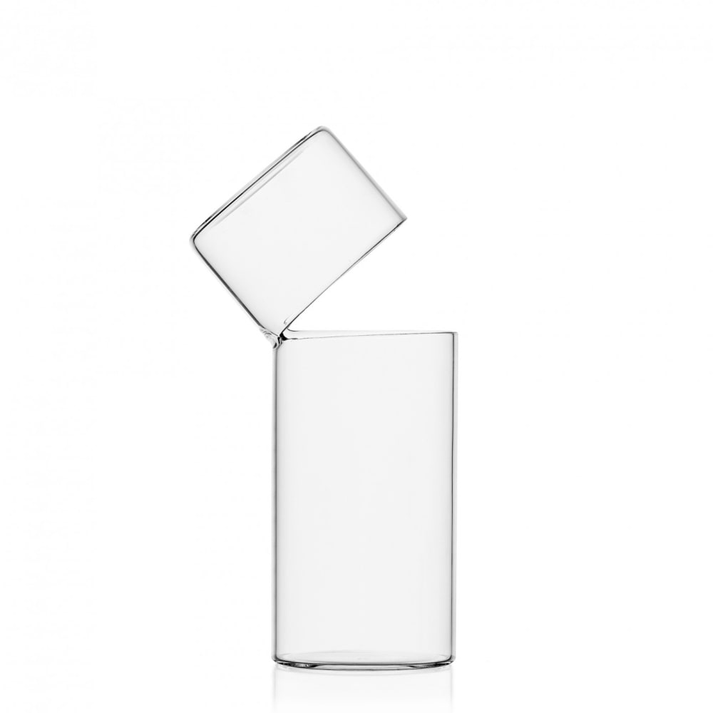 Ichendorf Vase en verre Attesa H31cm Transparent