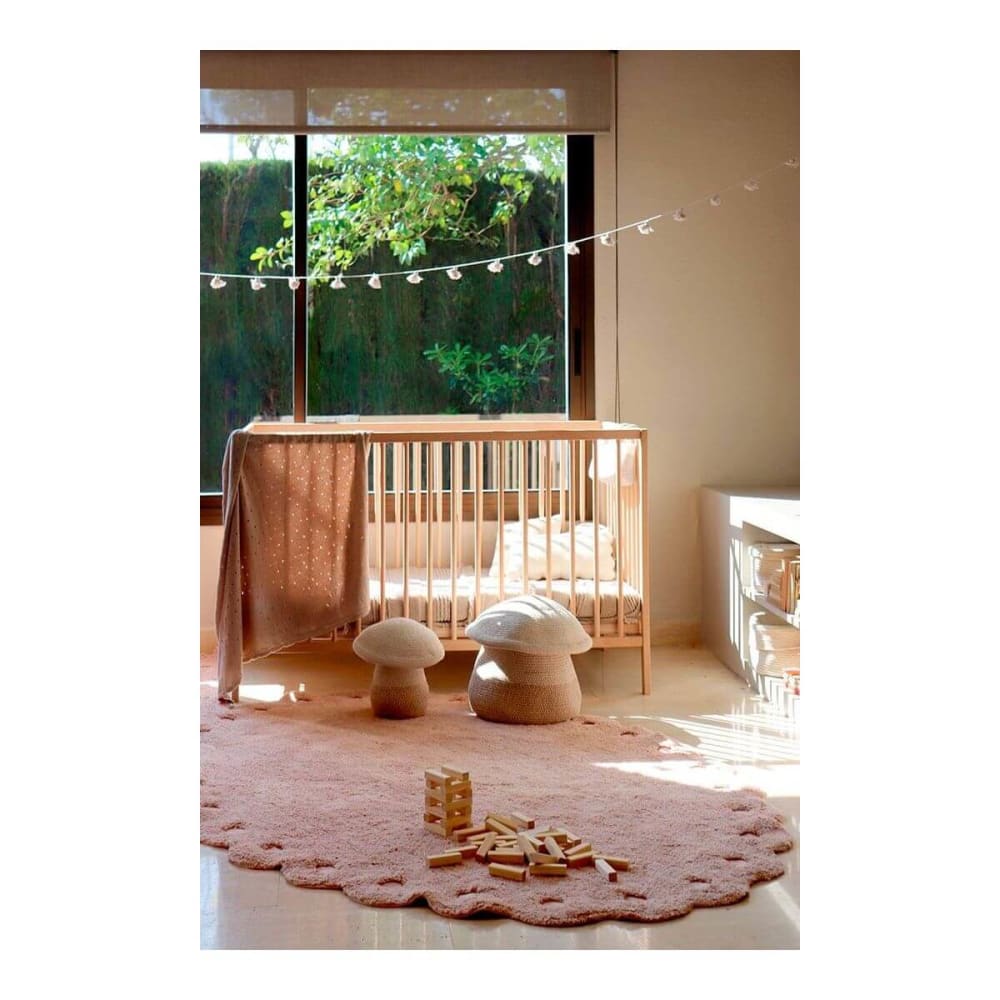 Tapis enfant en coton rose 130x180 - Maisons du Monde