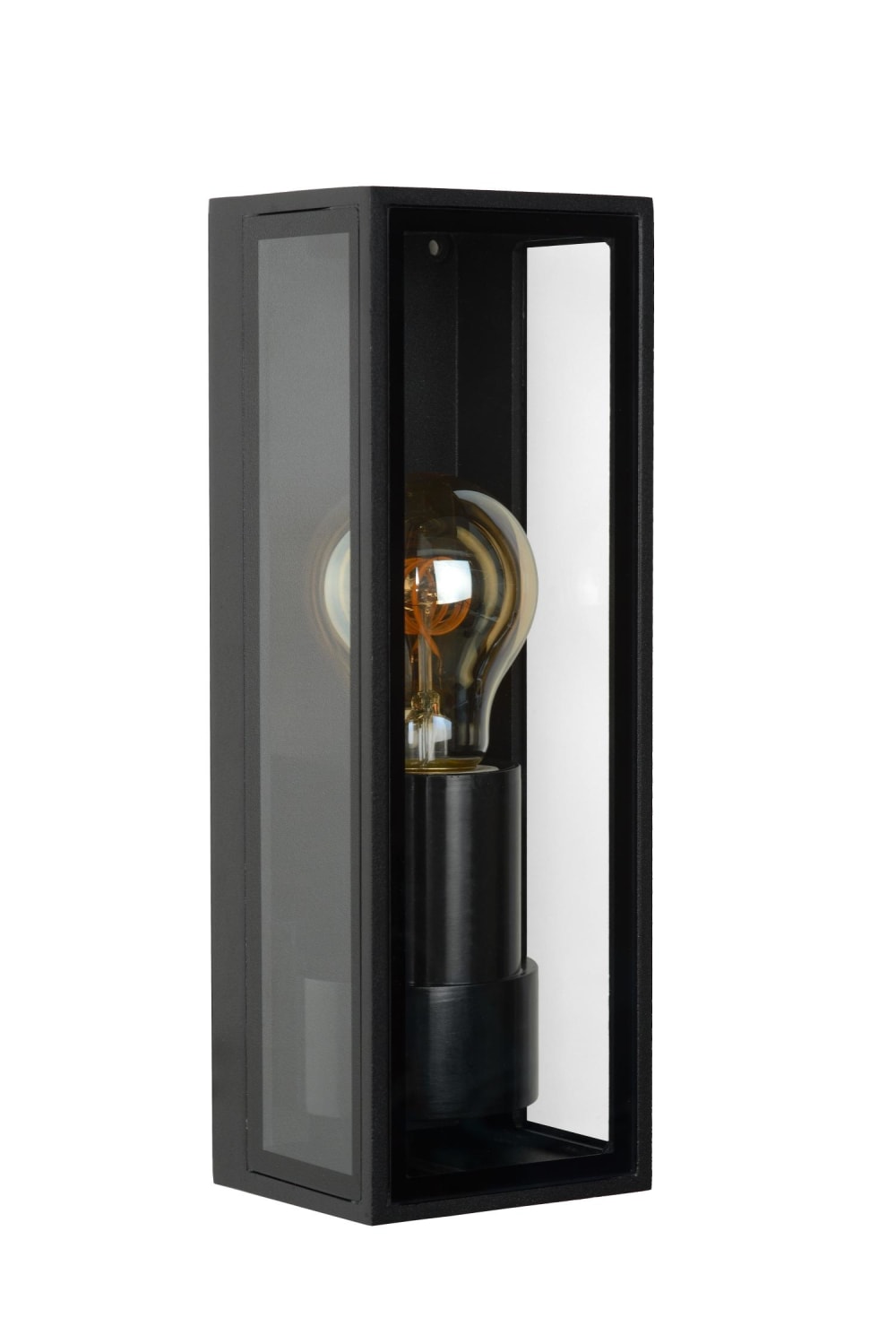 Applique d'extérieur verre h25.8cm noir - Maisons du Monde