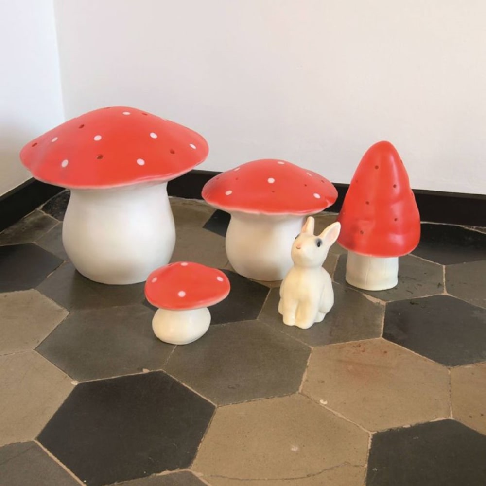 Lámpara de mesa/noche led con forma de seta de 30 cm - Maisons du Monde