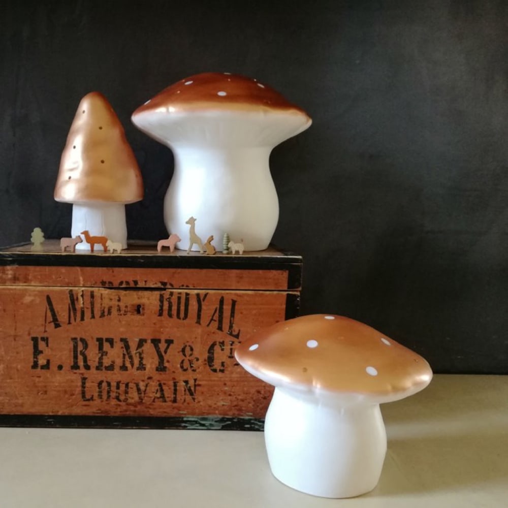 Lampe à poser / veilleuse LED grand champignon H30cm - Maisons du Monde