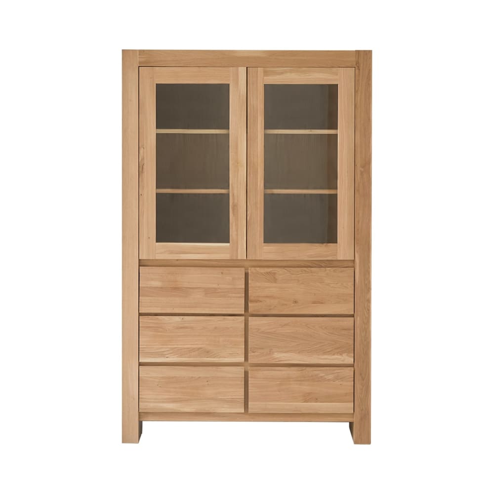 Geschirrschrank aus massivem Eichenholz - Maisons Du Monde
