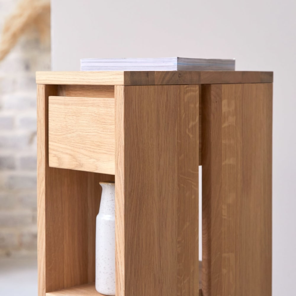 Nachttisch aus massivem Eichenholz - Maisons Du Monde