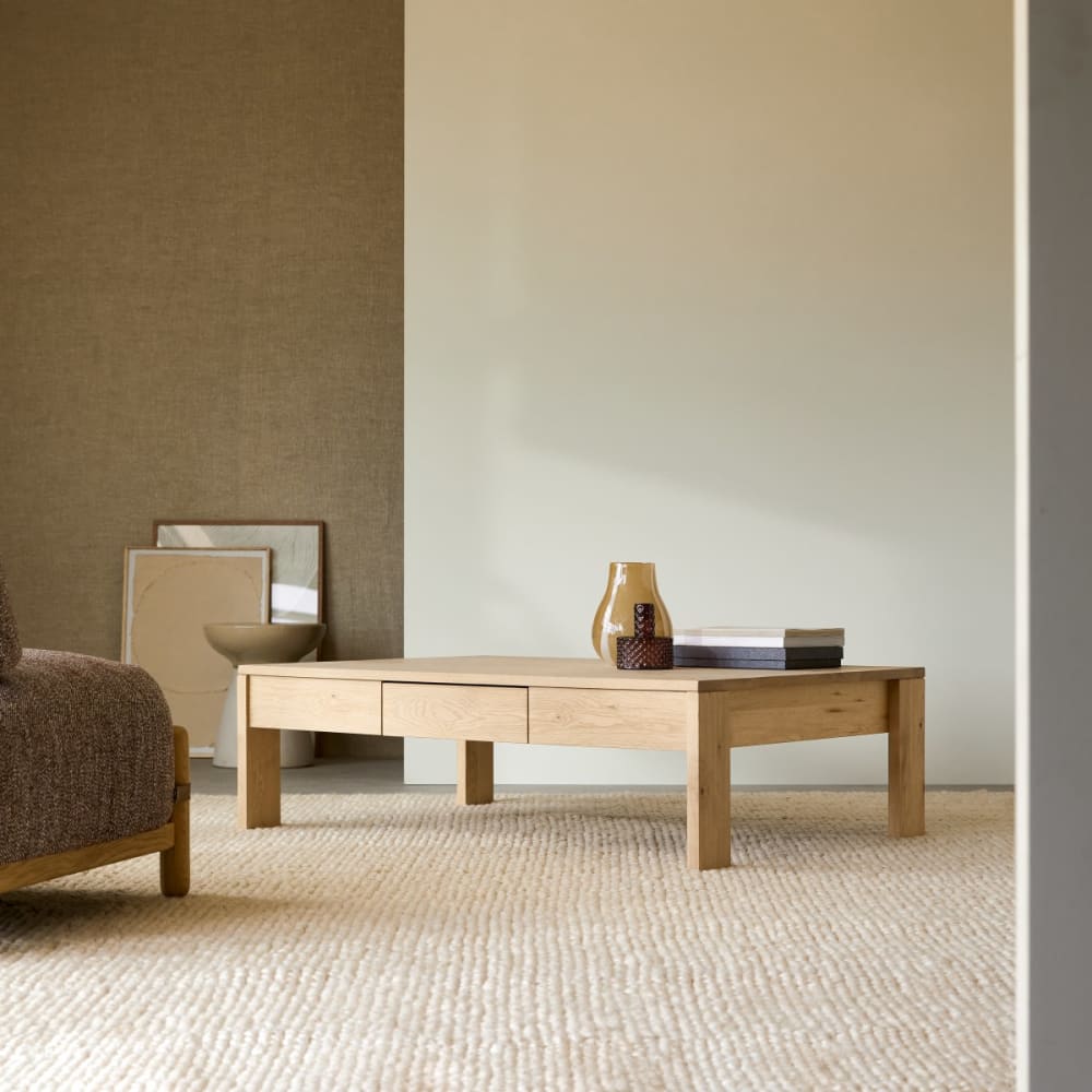 Couchtisch aus massivem Eichenholz - Maisons Du Monde