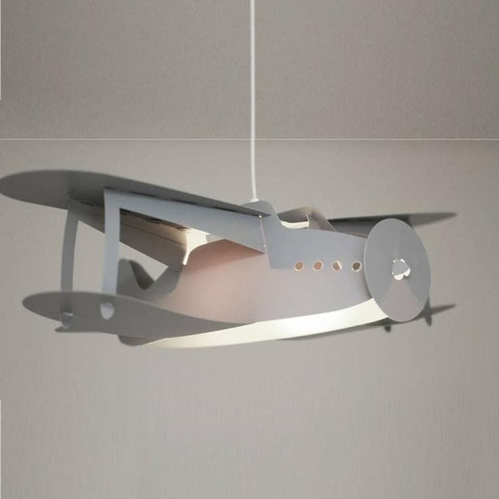 Suspension enfants Avion Gris 50cm (R&M Coudert) - Image 3