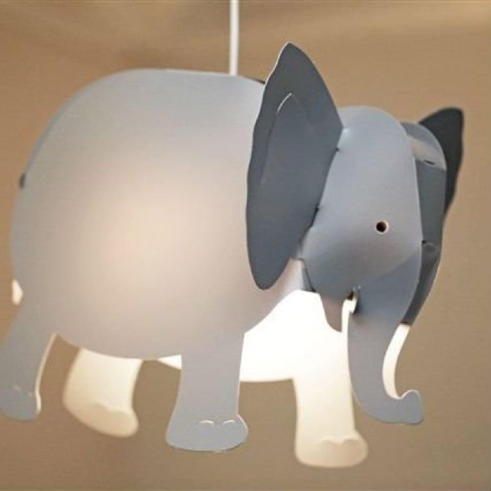 Suspension enfants Éléphant Gris 33cm (R&M Coudert) - Image 2