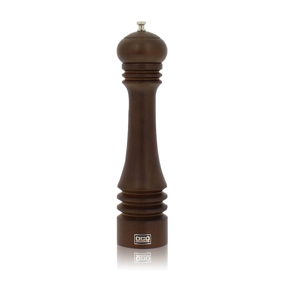 Moulin à sel en bois chocolat 30cm Moulin à sel en bois chocolat 30cm