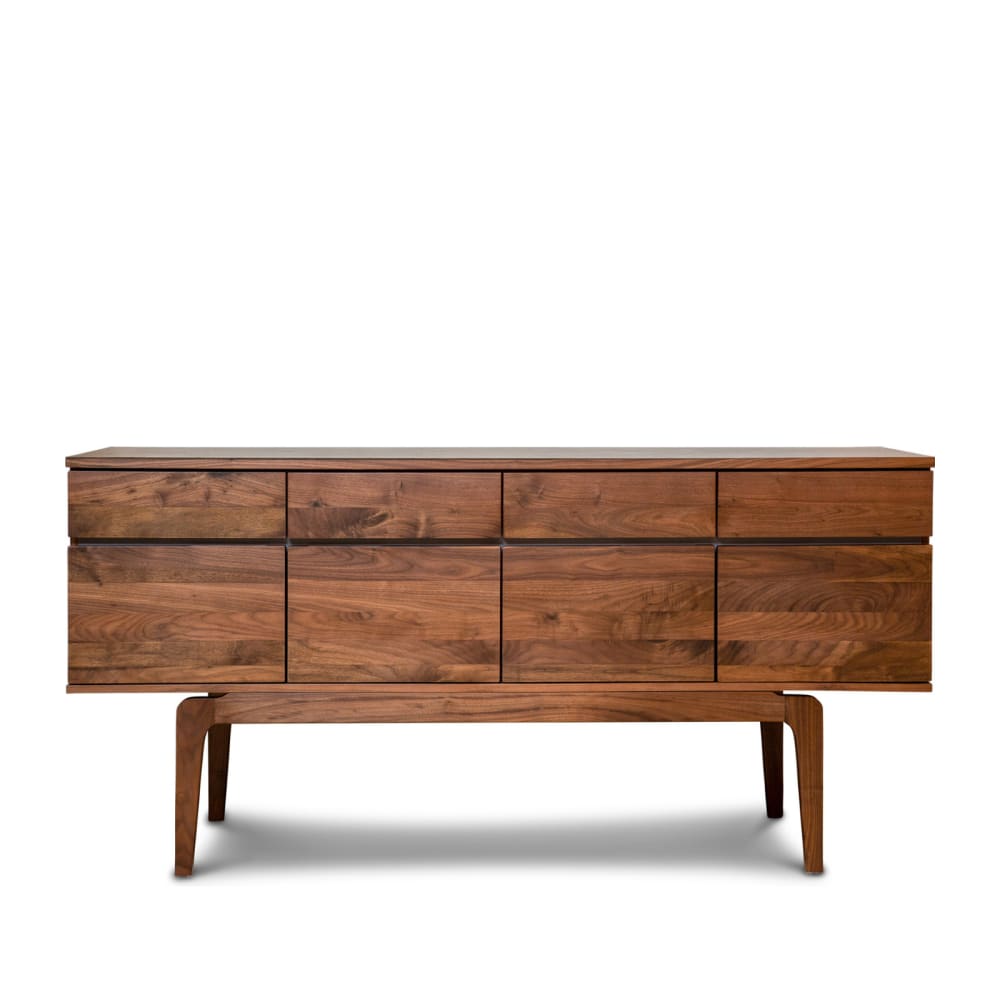 PIB Anrichte Nussbaum, braun - Holz