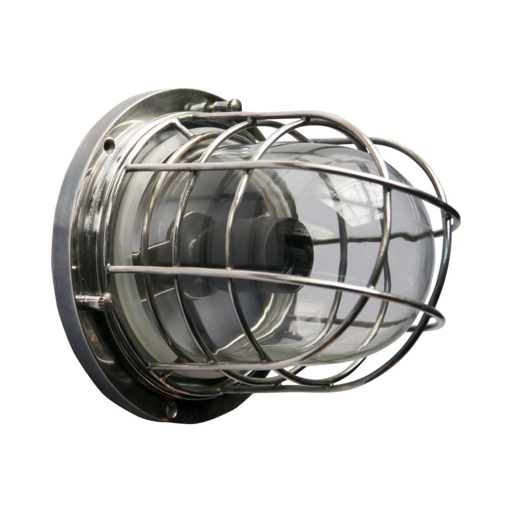 Applique murale design en métal argenté