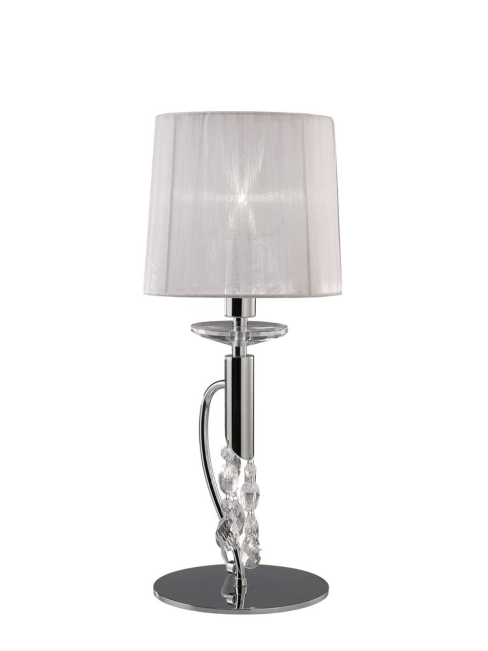 Mantra Lampe métal chromé Argenté
