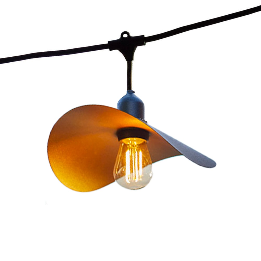 Guirlande lumineuse Caoutchouc Noir 6M 10xE27