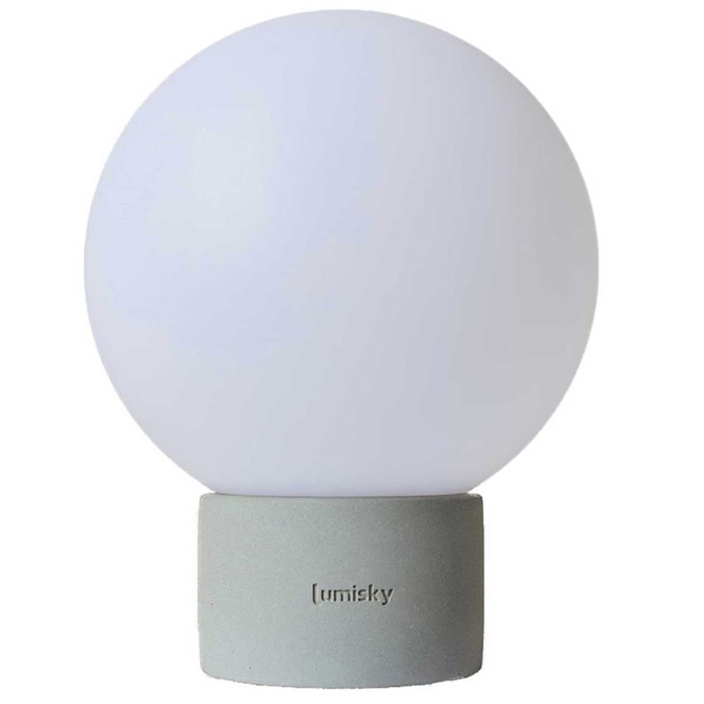 Lampe de table touch béton gris LED Béton Gris H25CM