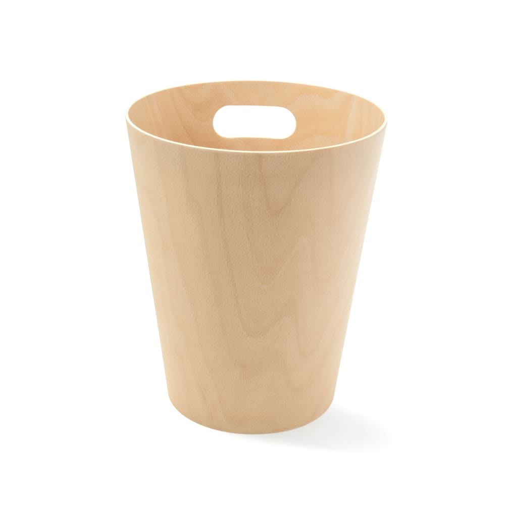 Corbeille bois 7.5L bois naturel — vue 4