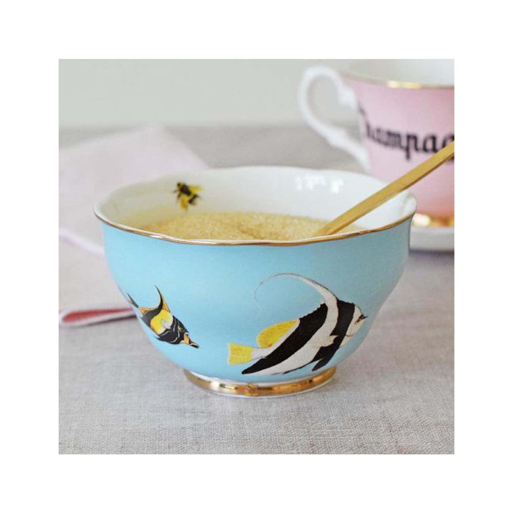 Bol en porcelaine poisson 12cm - Maisons du Monde