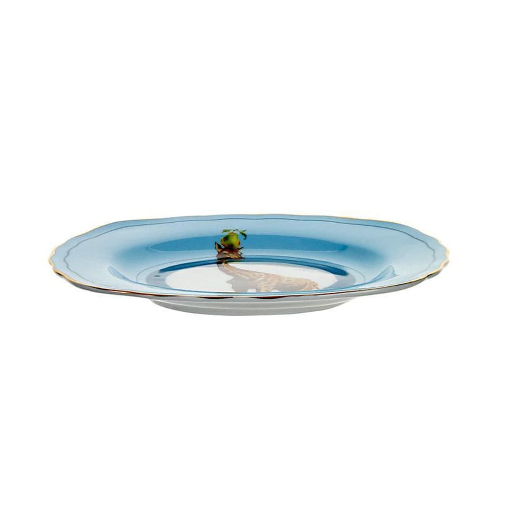 Assiette en porcelaine girafe D16cm - Maisons du Monde