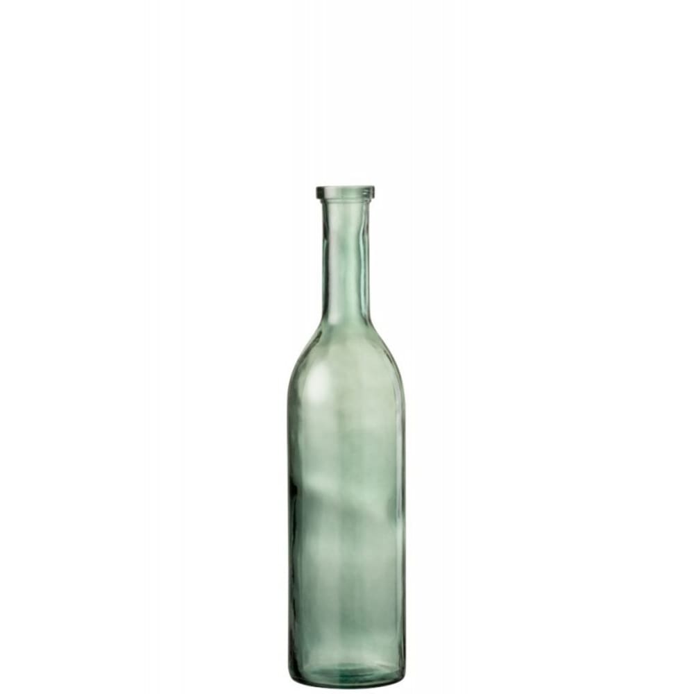 Vase verre vert H75cm