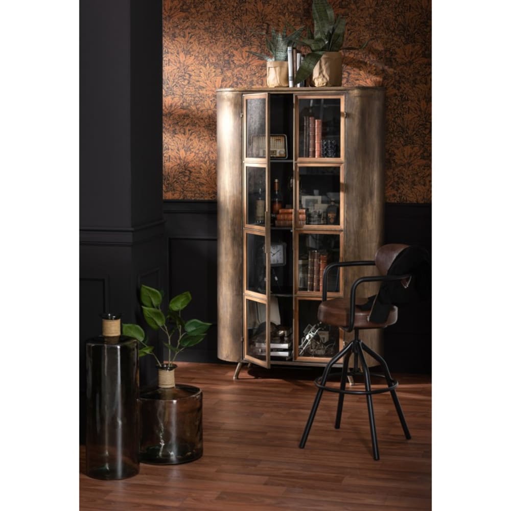 Vase verre marron clair H75cm - Maisons du Monde