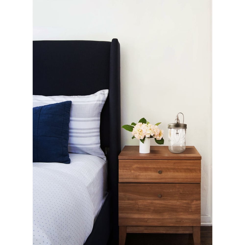 Lampe bocal en verre gris — vue 3