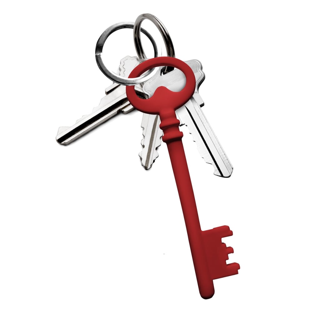 Porte clefs en acier rouge - Maisons du Monde