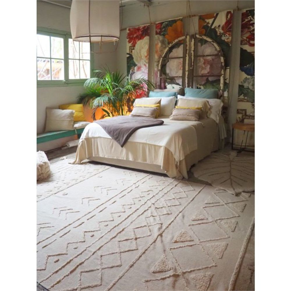 Tapis coton lavable natural 200x300cm - Maisons du Monde