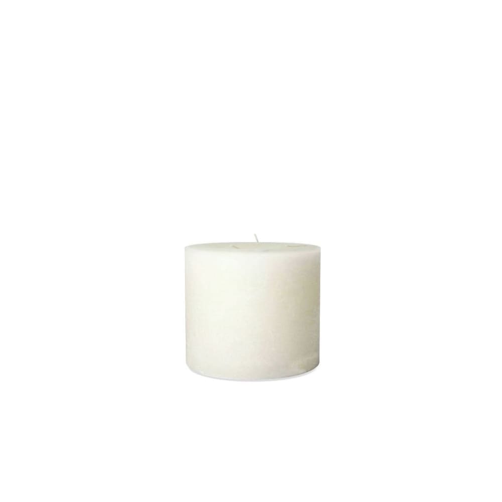 DEKOCANDLE Bougie d'intérieur blanche 3 mèches D15x14cm - Cire