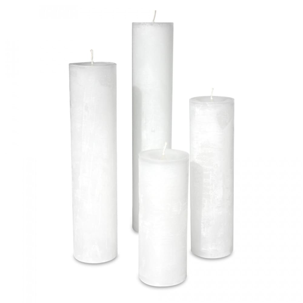 Bougie blanche D5,7x30cm - Maisons du Monde