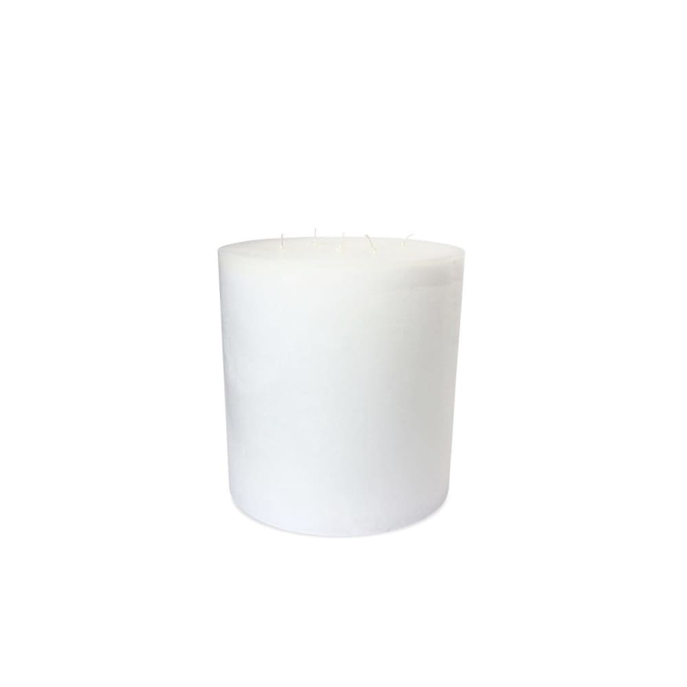DEKOCANDLE Bougie d'intérieur blanche 5 mèches D23x25cm - Cire