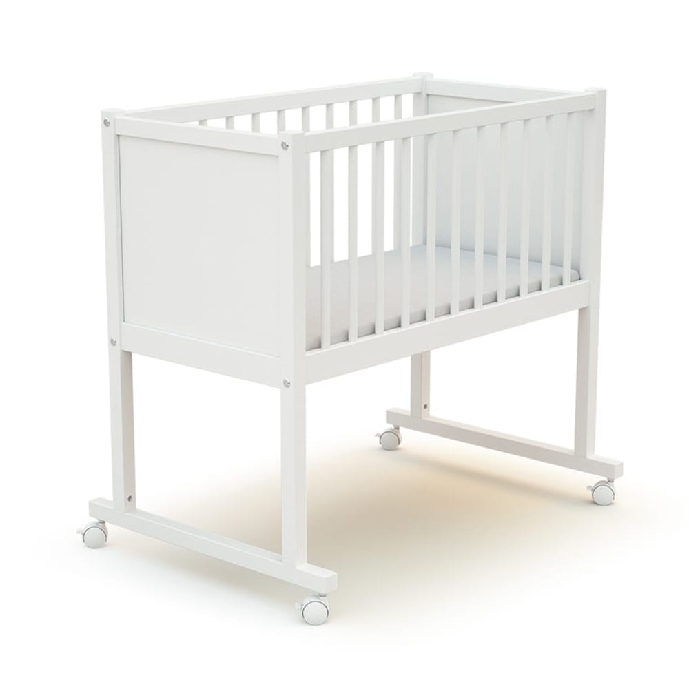 AT4 Wiege Holz Weiß 40 x 80 cm WEISS HOLZ Baby