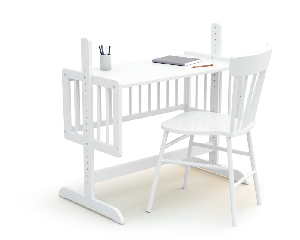Berceau CoDodo en bois de hêtre Essentiel blanc (AT4) - Image 3