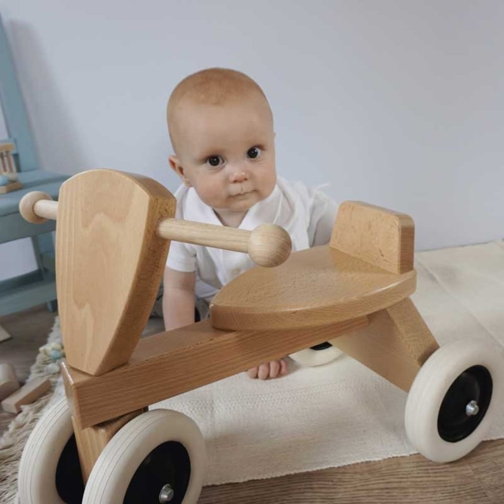 Triciclo de madera natural - Maisons du Monde