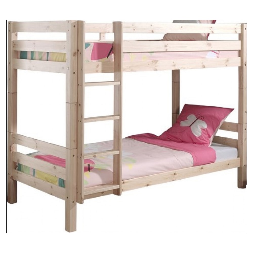 Vipack PINO  Parties Lits superposés hauteur 160 cm Naturel