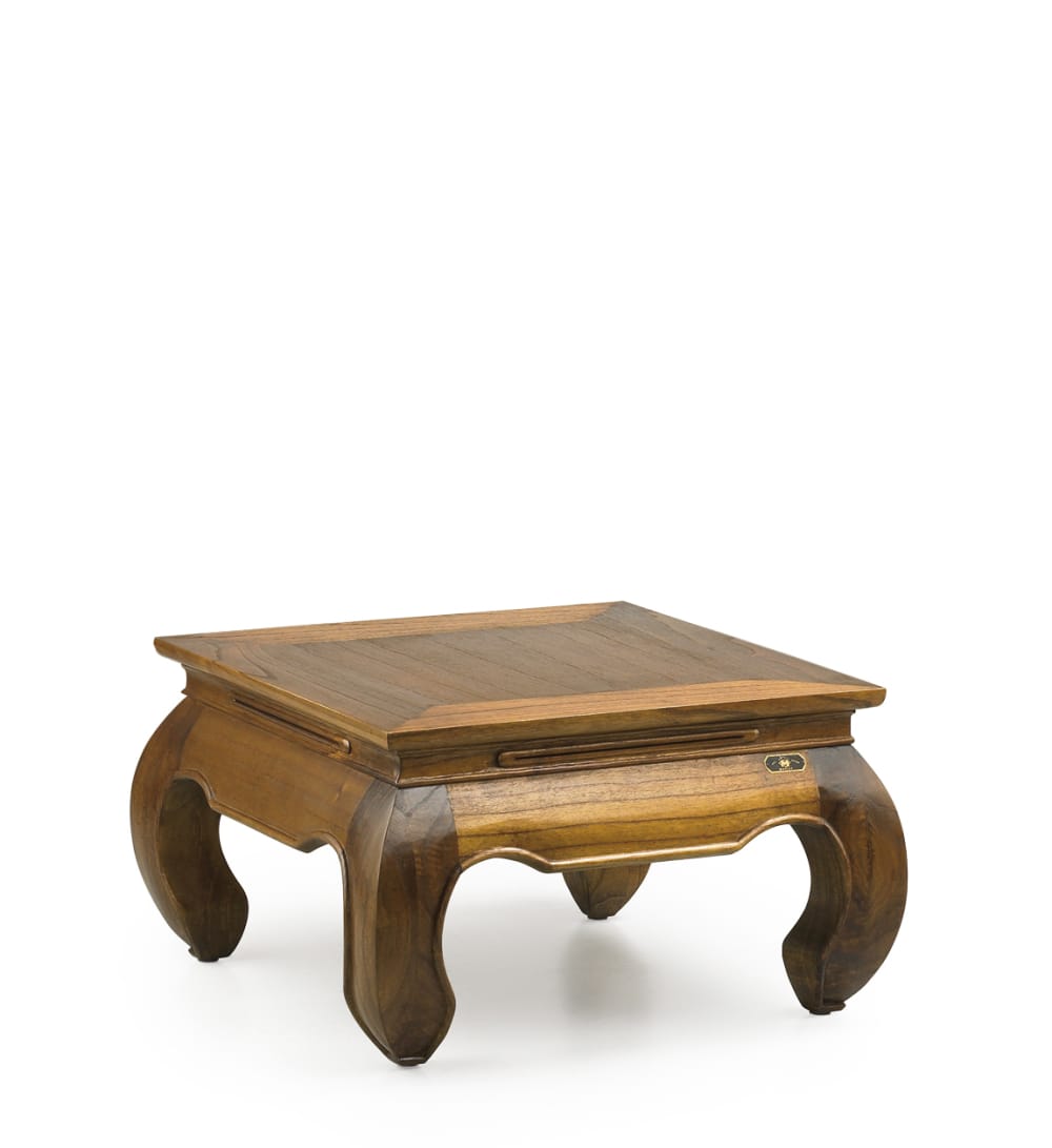 Tavolino da caffè in legno marrone L 60 cm - Modello Country - LEGNO