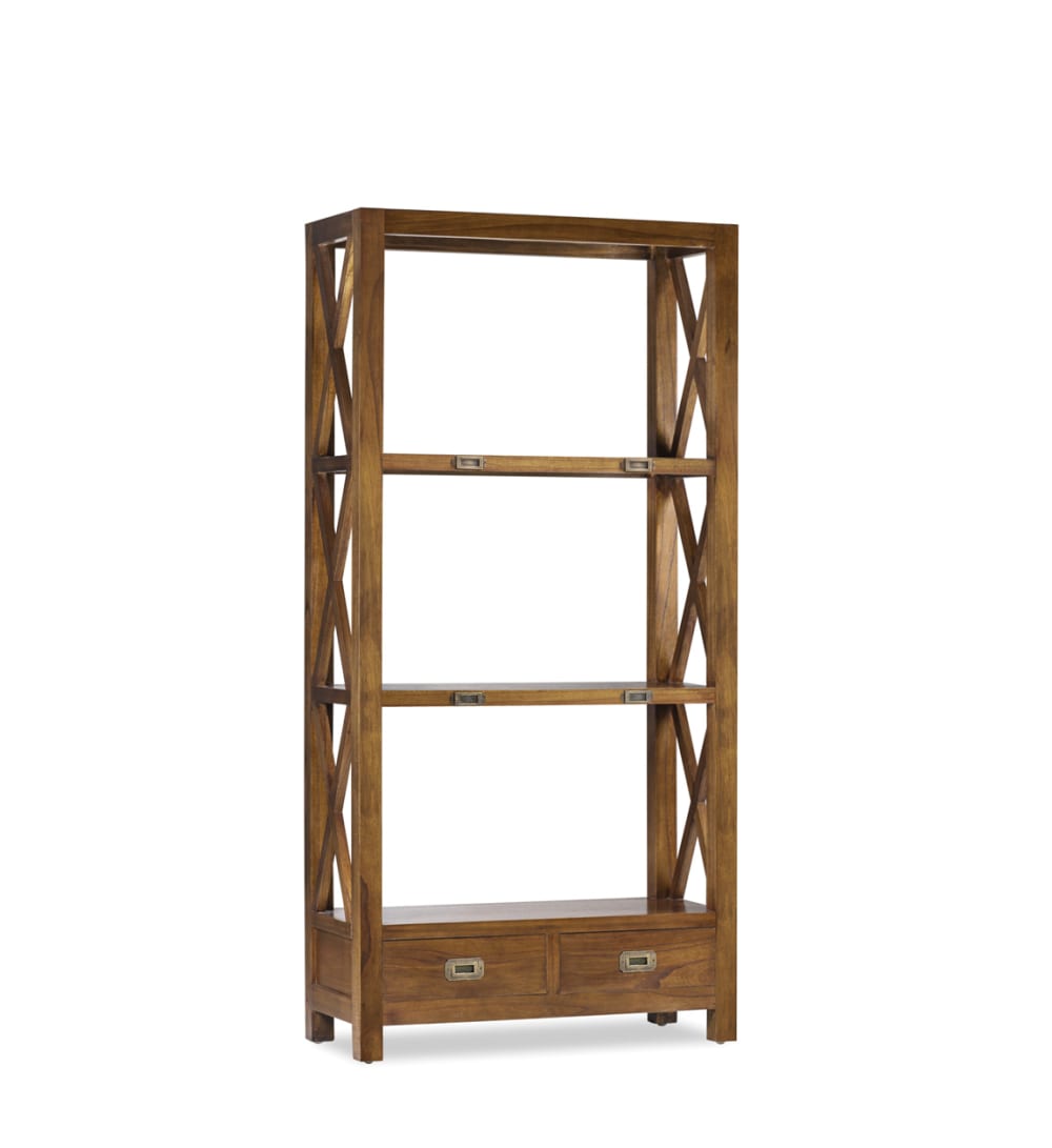 MOYCOR Wandregal aus Holz, H 165 cm, braun style landhaus - Holz