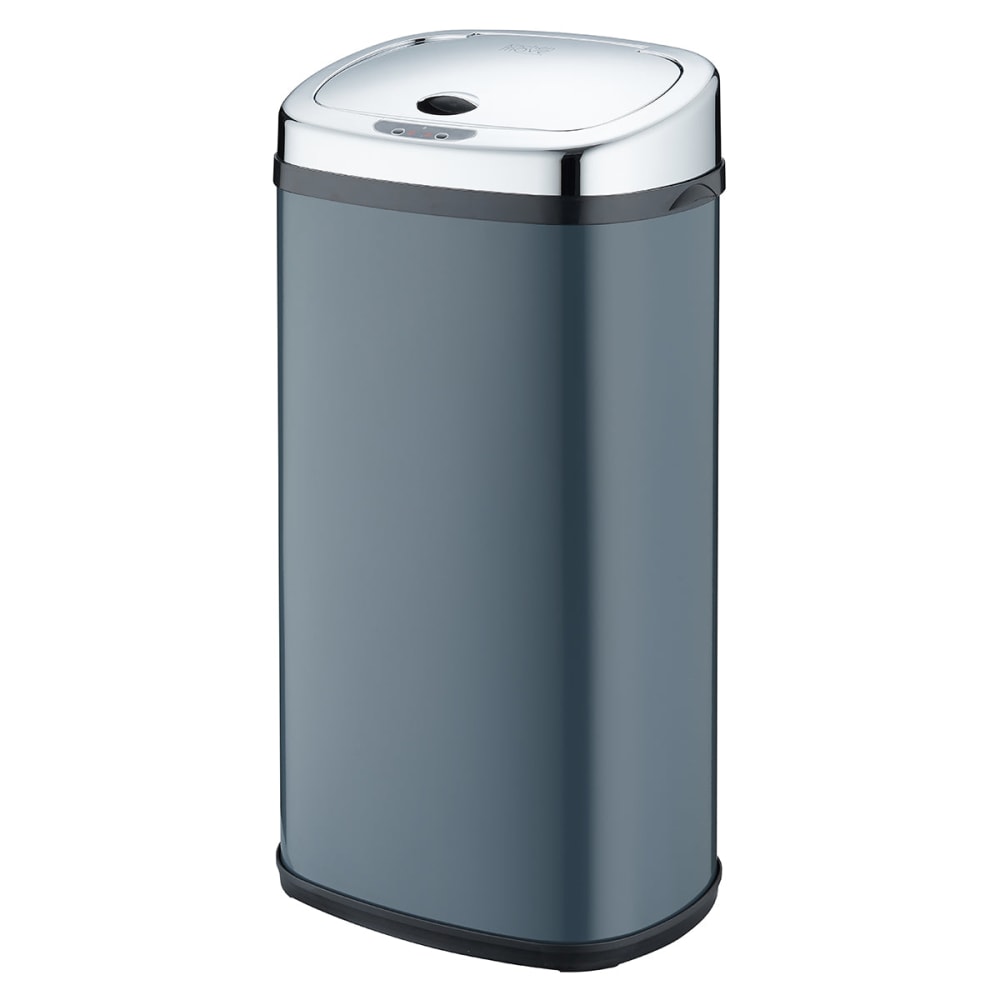 Poubelle de cuisine automatique acier inoxydable gris 42l - Maisons du Monde