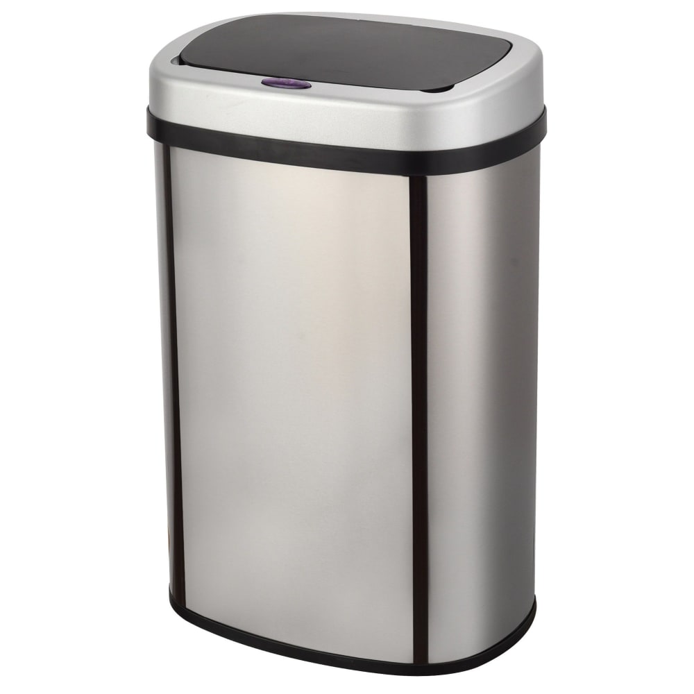 Poubelle de cuisine automatique - silver
