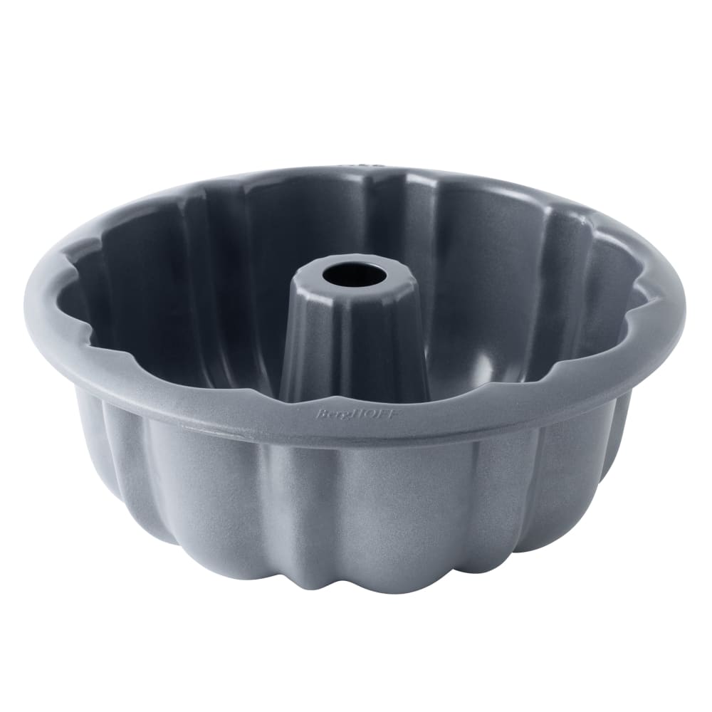 BergHoff Moule à gateau cannelé en acier 27x26cm style contemporain Gris
