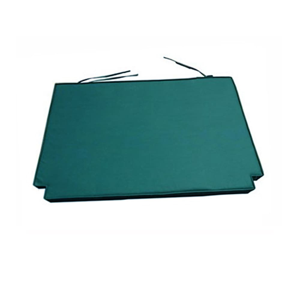 Coussin vert pour fauteuil