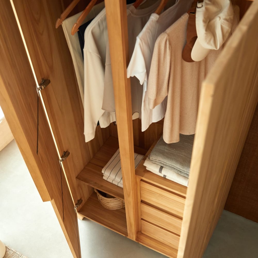Schrank aus massivem Teakholz - Maisons Du Monde