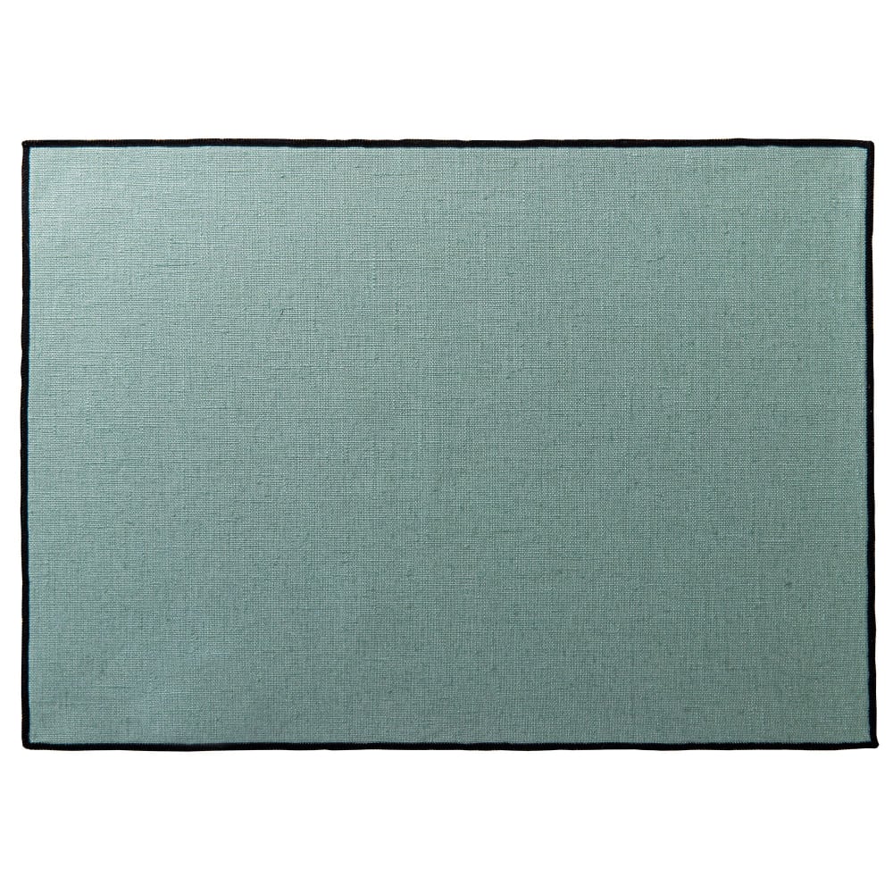 Sets de table en lin vert céladon 35x48cm