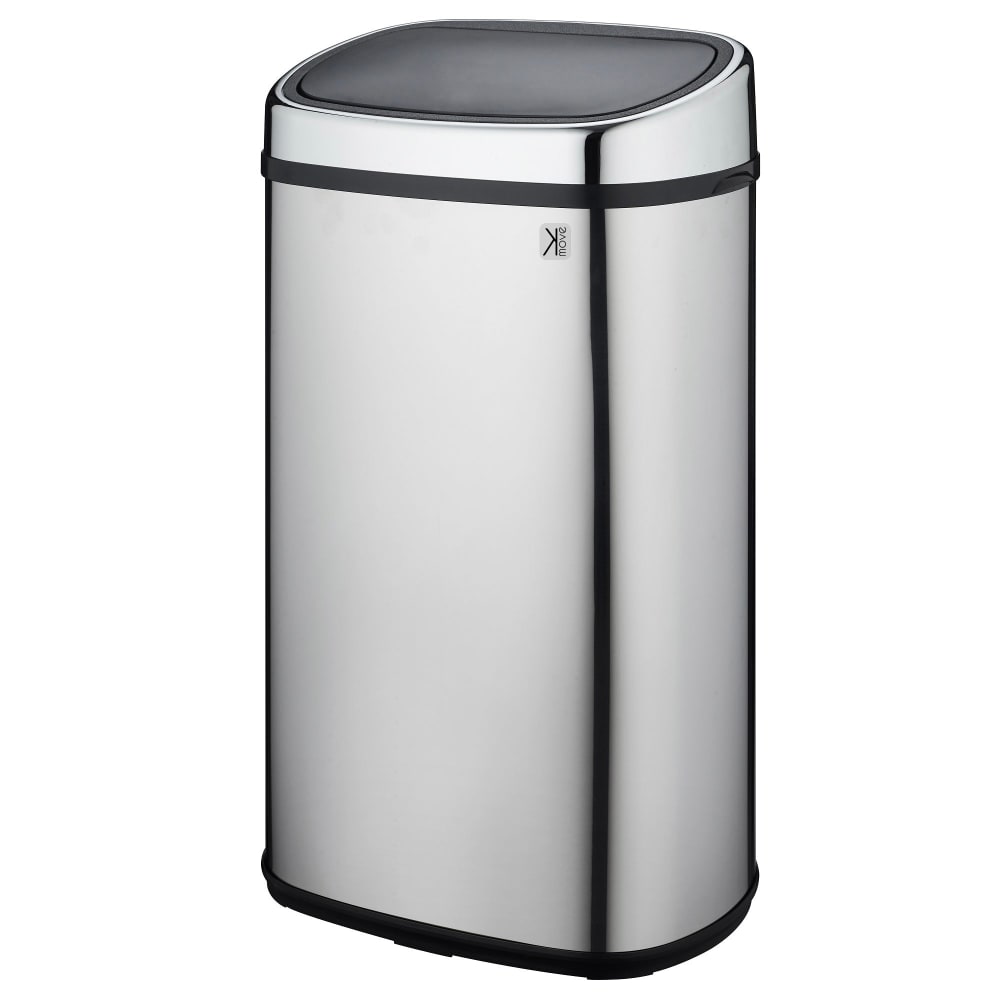 Poubelle de cuisine push - argent
