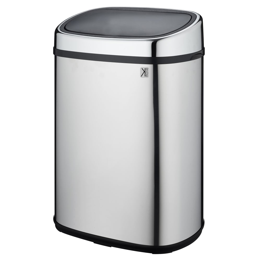 Poubelle de cuisine push - argent