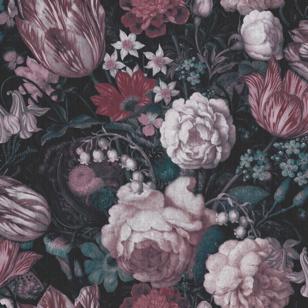 Papier peint intissé floral masters multicolore 1005x52cm — vue 3
