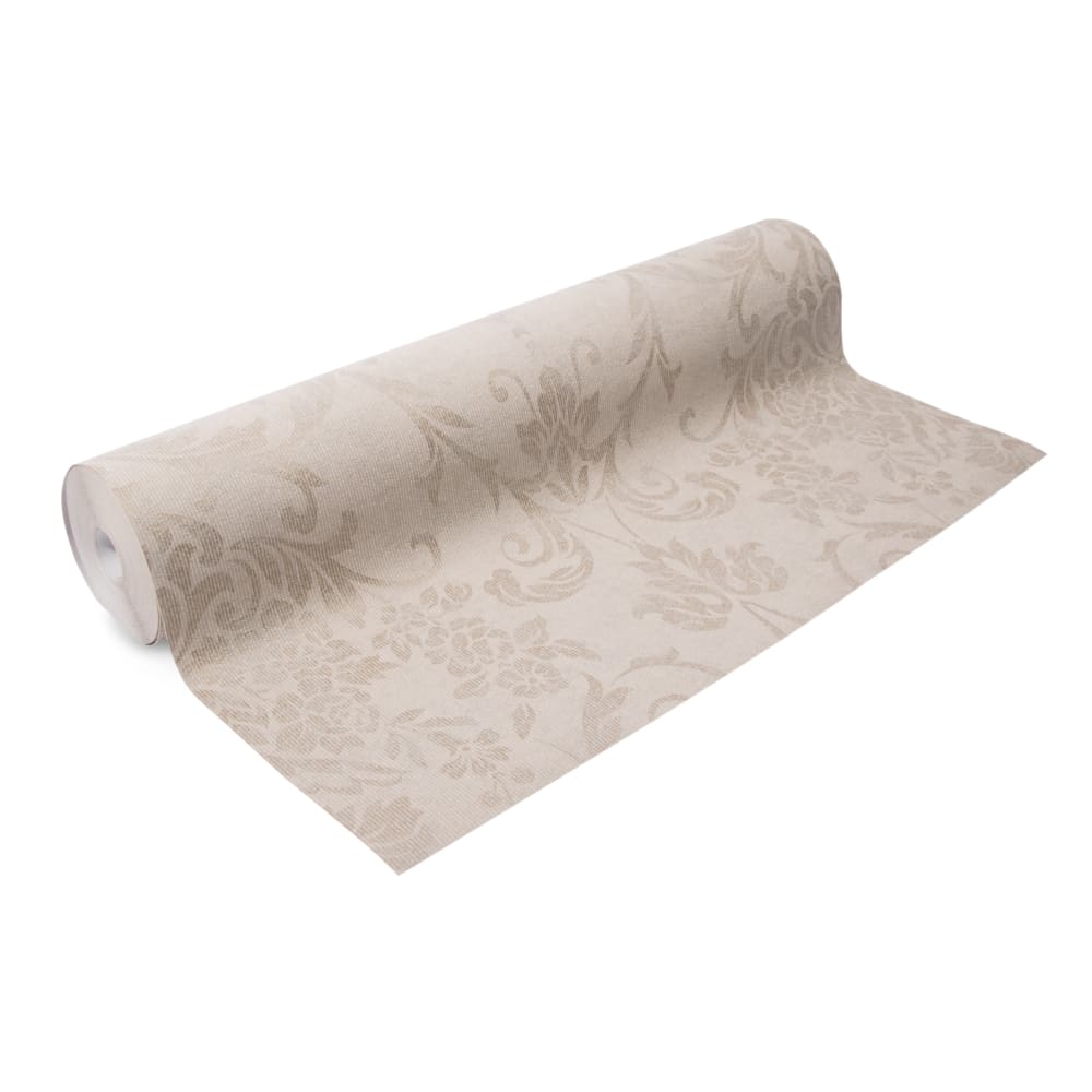Papier peint intissé Versailles taupe 1005x52cm — vue 4