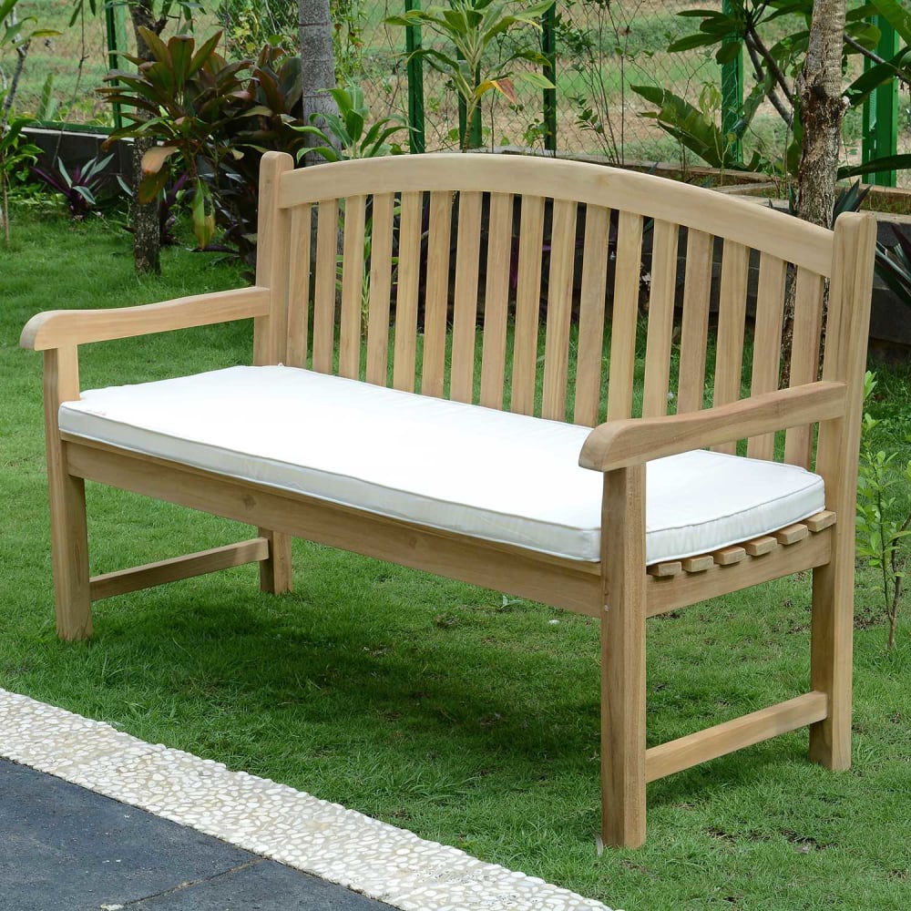 Coussin crème pour banc 150 cm - Maisons du Monde