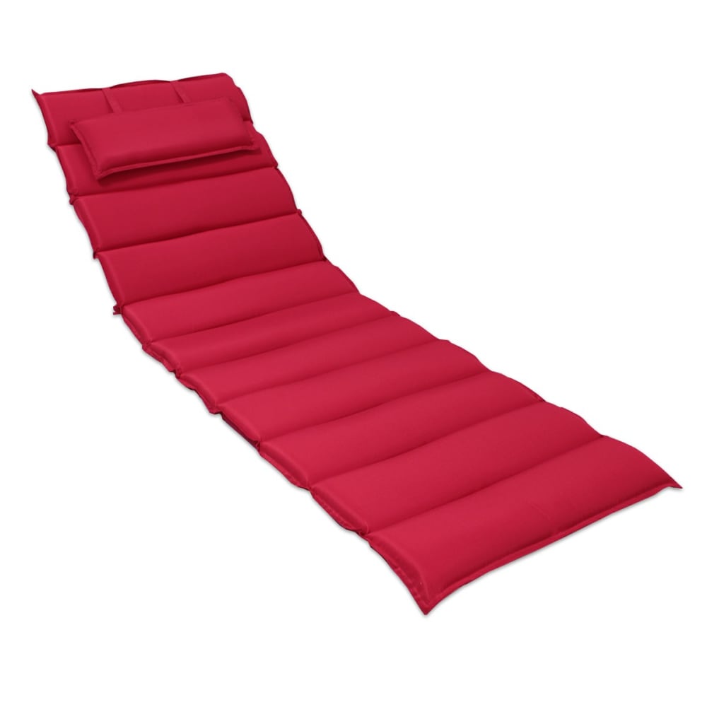 Matelas framboise pour bain de soleil