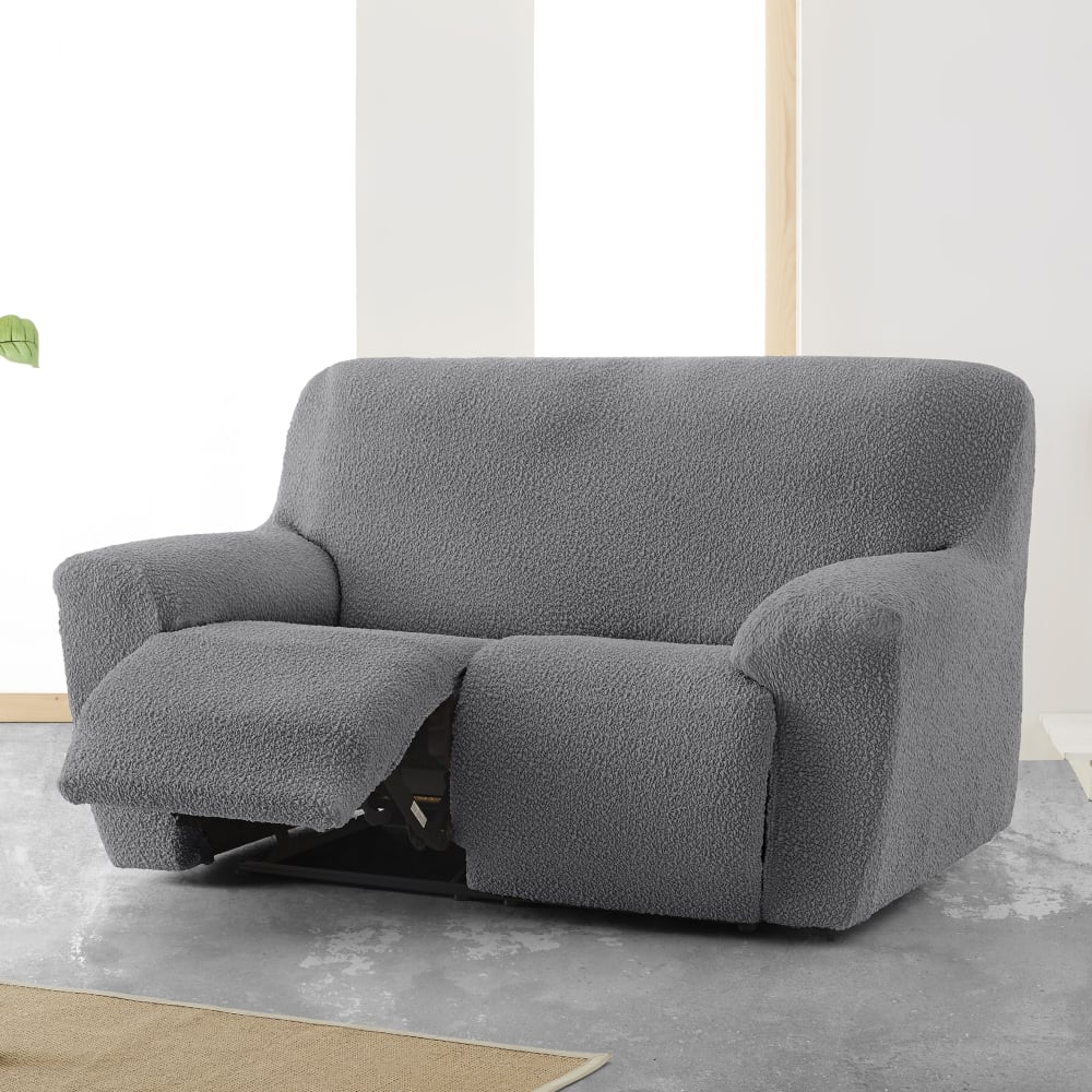 Copridivano 2 posti relax elastico grigio scuro 150 - 200 - Eysa
