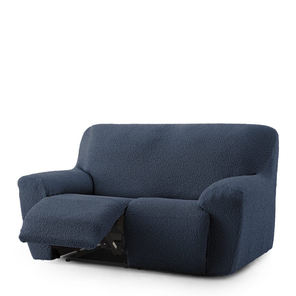 EYSA 3-Sitzer-Relax-Sofabezug Prämie Roc. Multielastischer Stoff. blauen Blau
