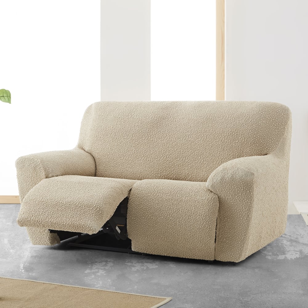 Copridivano 3 posti relax elastico beige 200 - 260 - Eysa