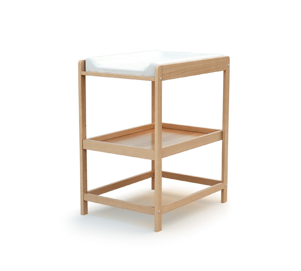 Table à langer en bois de hêtre Confort (AT4) - Image 1